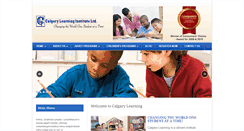 Desktop Screenshot of calgarylearning.com